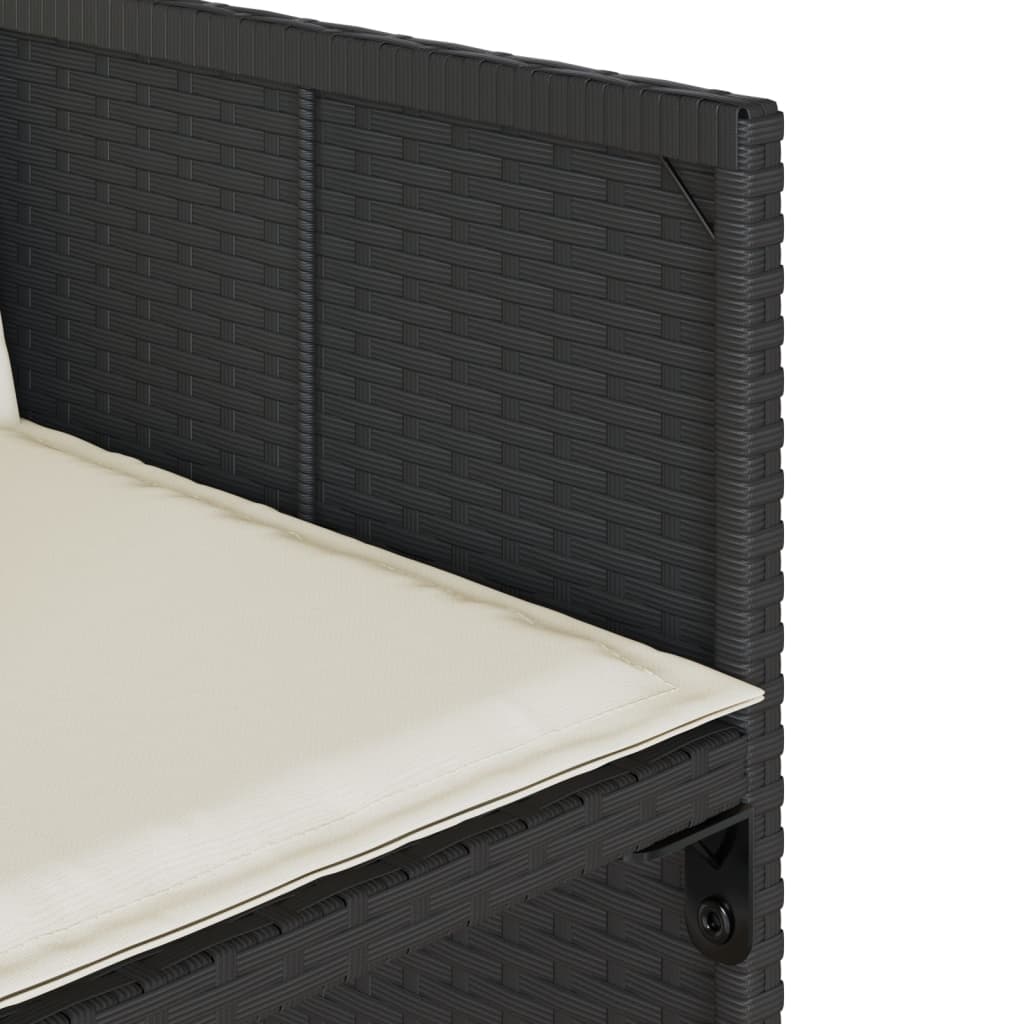 11-Delige Tuinset Met Kussens Poly Rattan