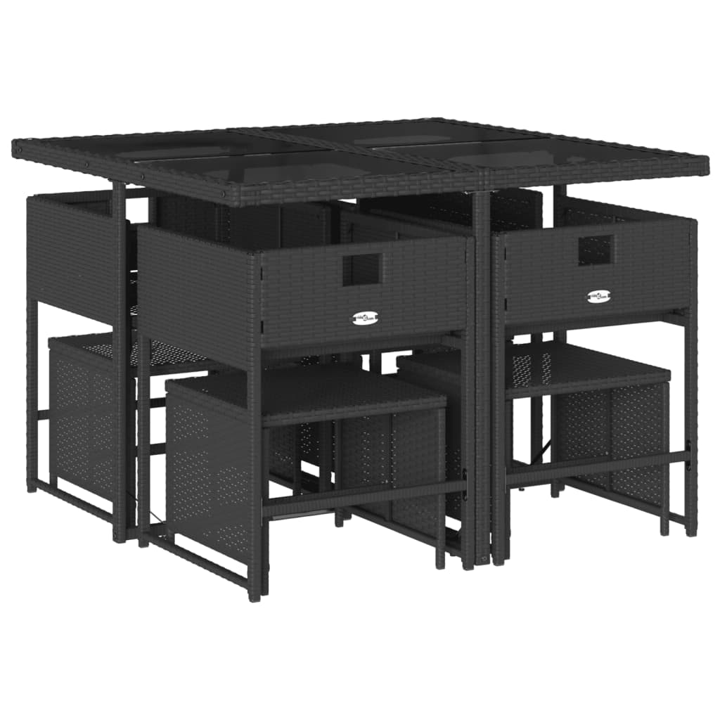 9-Delige Tuinset Poly Rattan