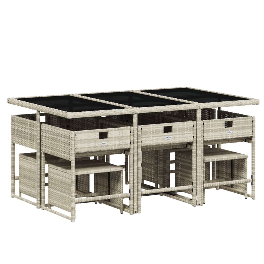 Tuinset Met Kussens Poly Rattan