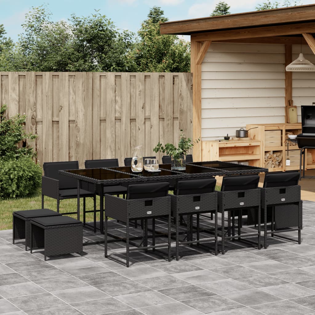 Tuinset Met Kussens Poly Rattan