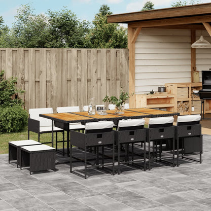 Tuinset Met Kussens Poly Rattan