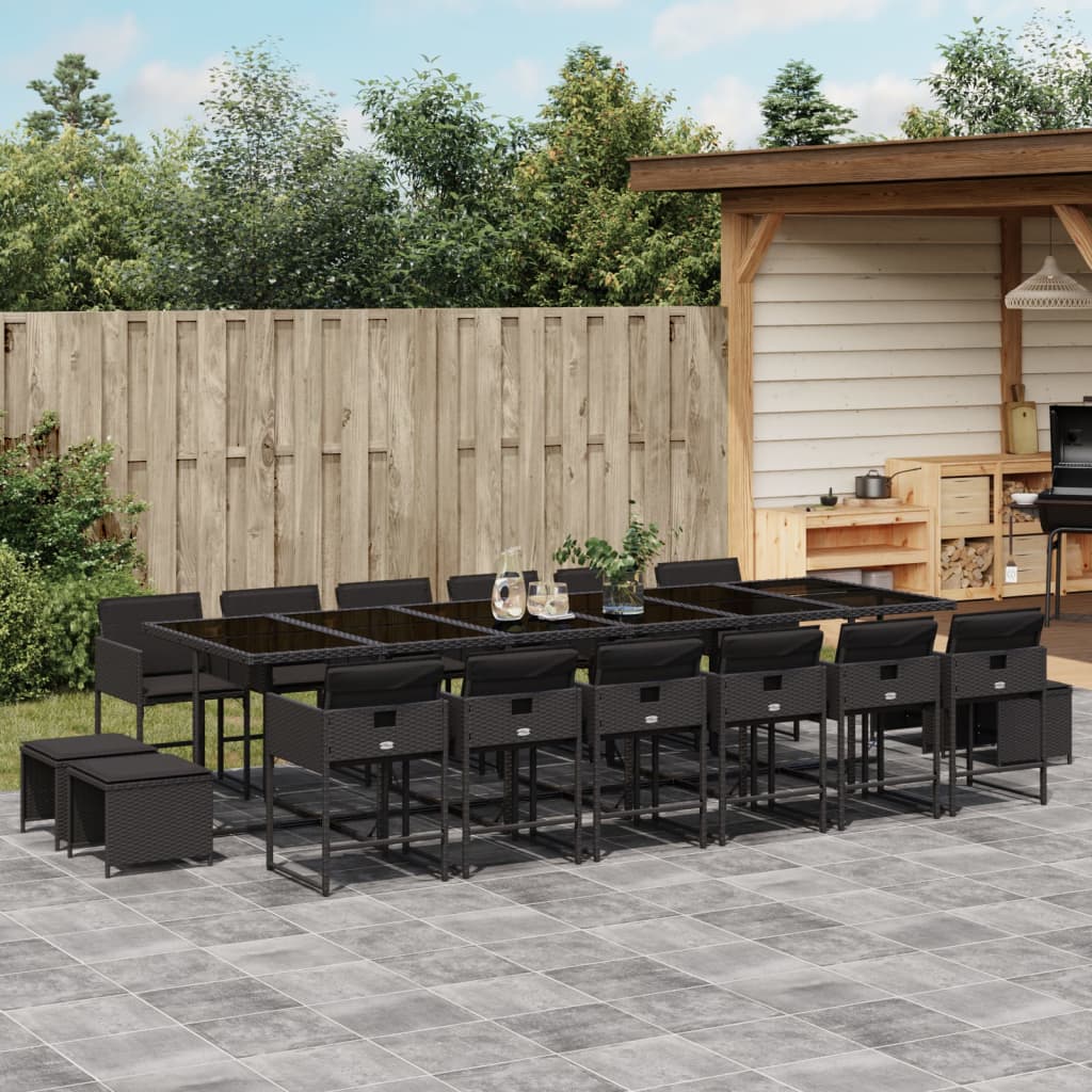 Tuinset Met Kussens Poly Rattan