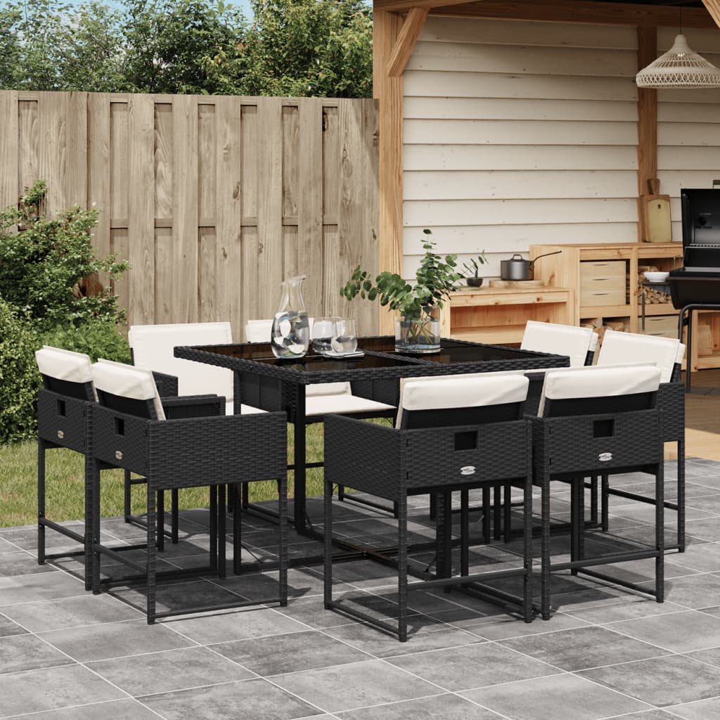 Tuinset Met Kussens Poly Rattan