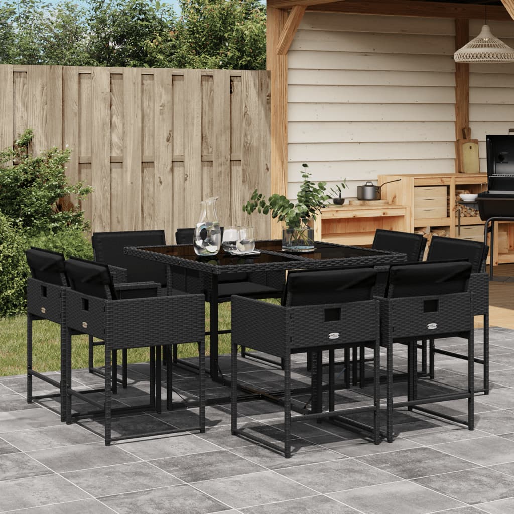 Tuinset Met Kussens Poly Rattan