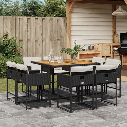 Tuinset Met Kussens Poly Rattan