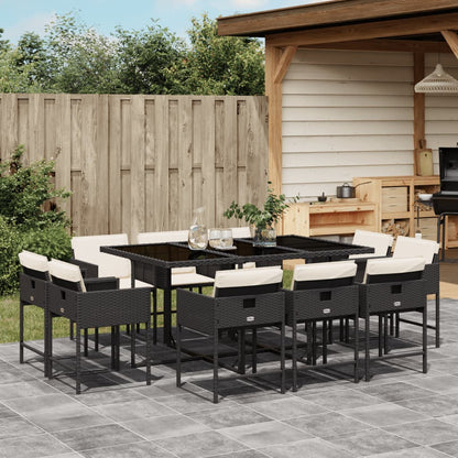 Tuinset Met Kussens Poly Rattan