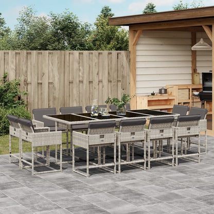 Tuinset Met Kussens Poly Rattan