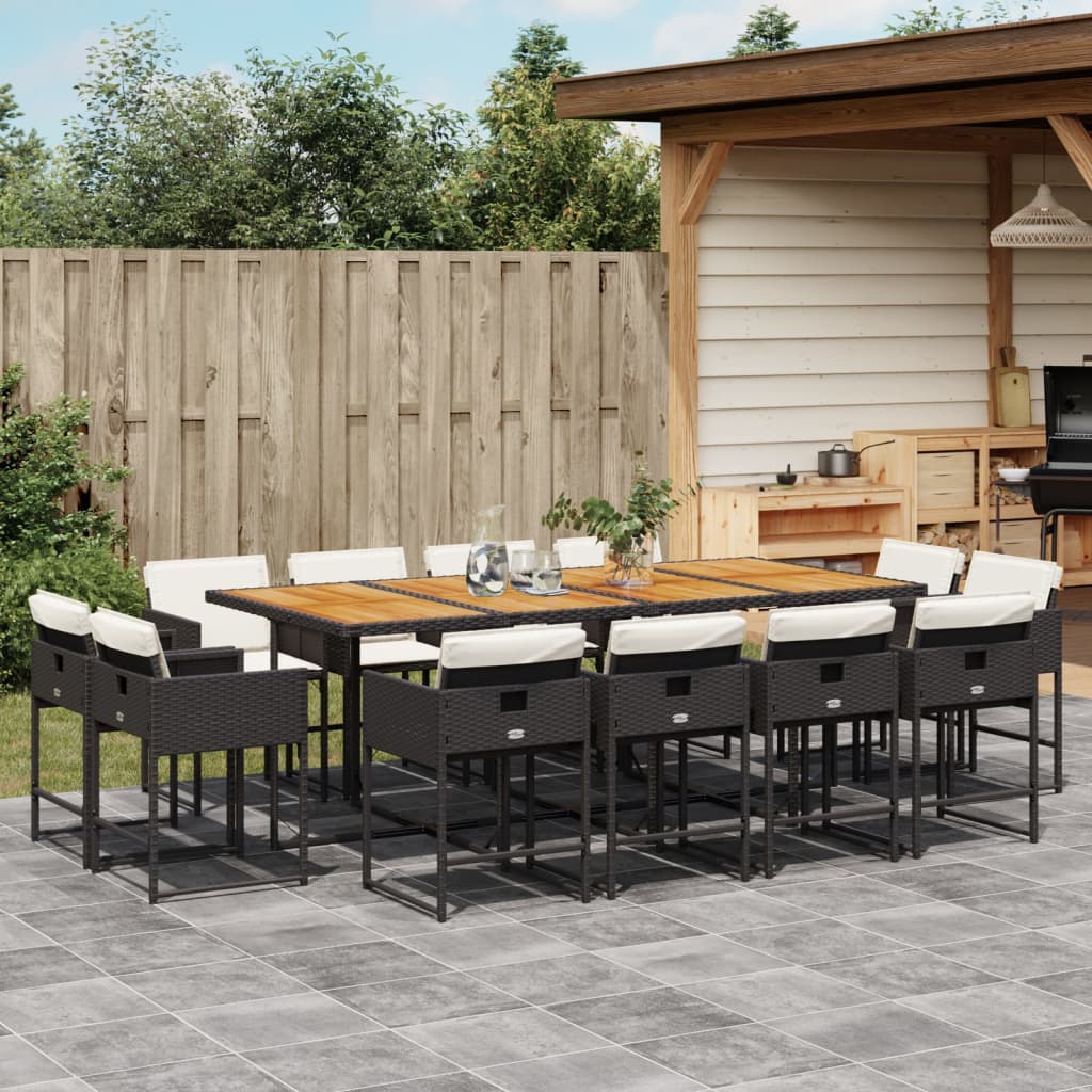 Tuinset Met Kussens Poly Rattan