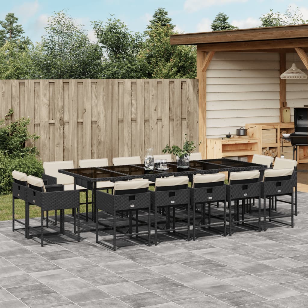 Tuinset Met Kussens Poly Rattan