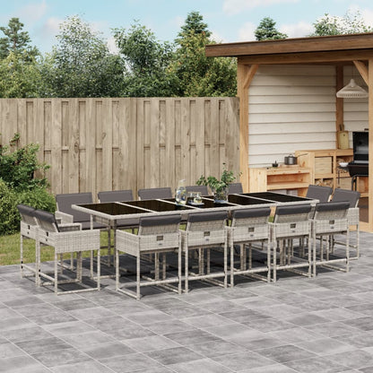 Tuinset Met Kussens Poly Rattan