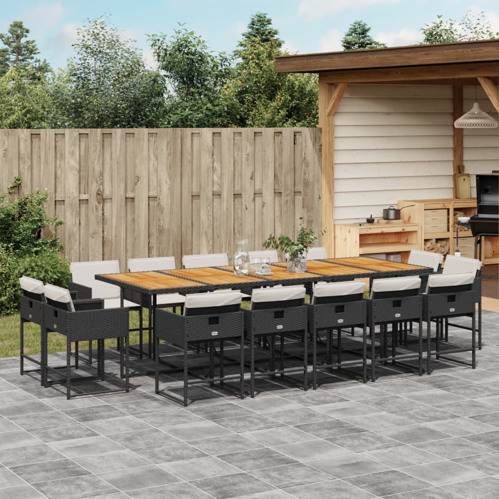 Tuinset Met Kussens Poly Rattan