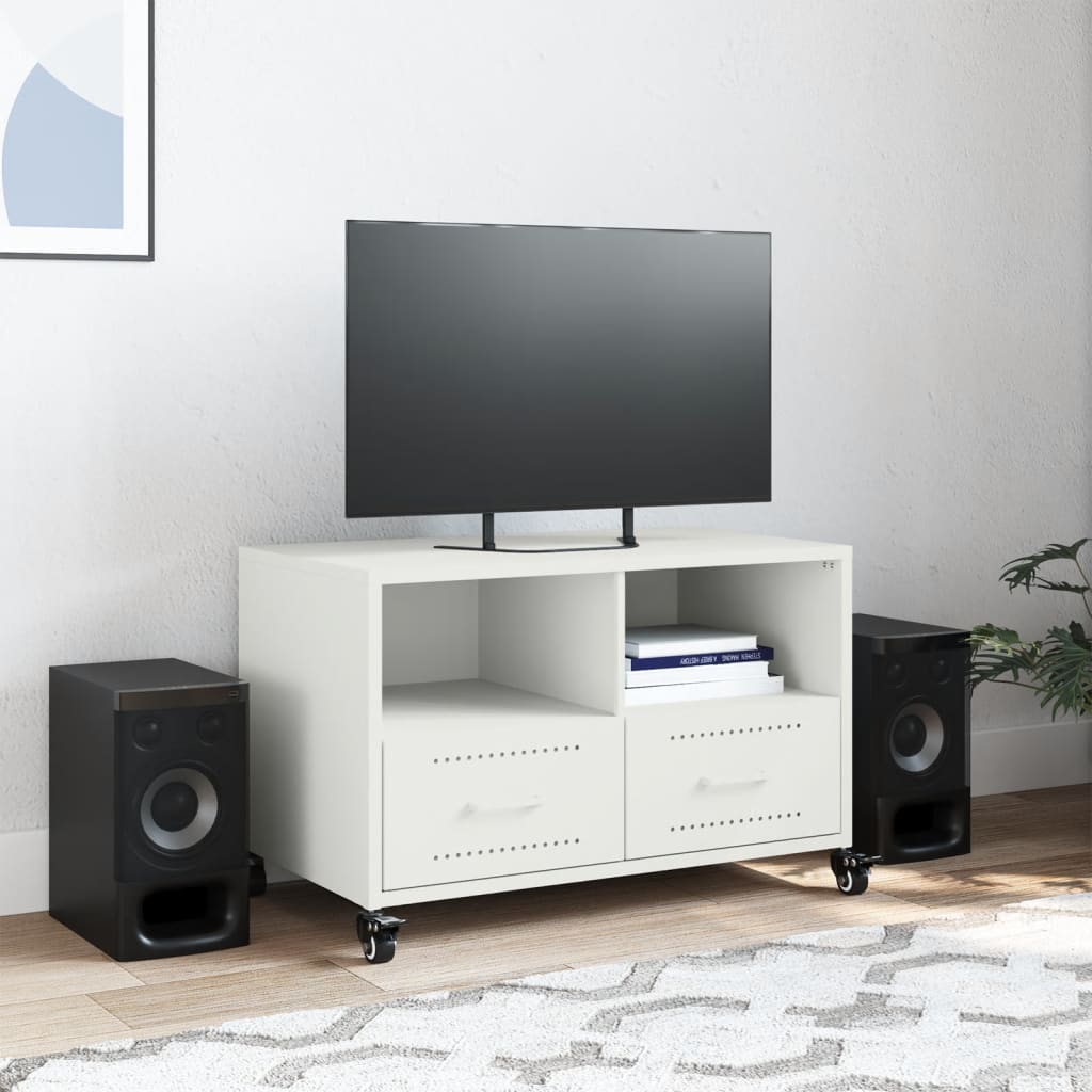 Tv-Meubel 68X39X43,5 Cm Staal