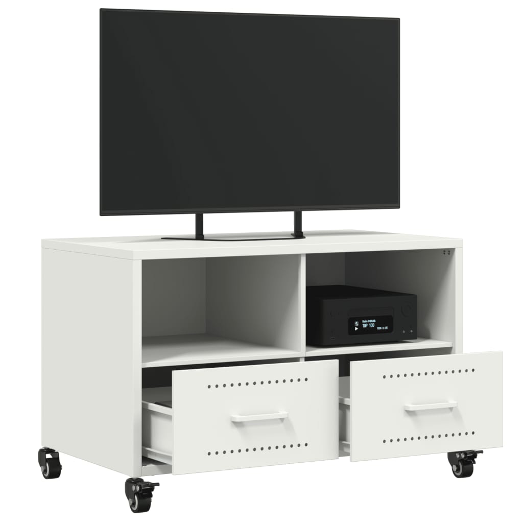 Tv-Meubel 68X39X43,5 Cm Staal