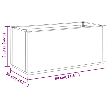 Plantenbak 80X36X35 Cm Polypropeen