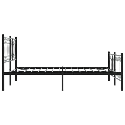 Bedframe Met Hoofd- En Voeteneinde Metaal