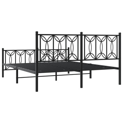 Bedframe Met Hoofd- En Voeteneinde Metaal