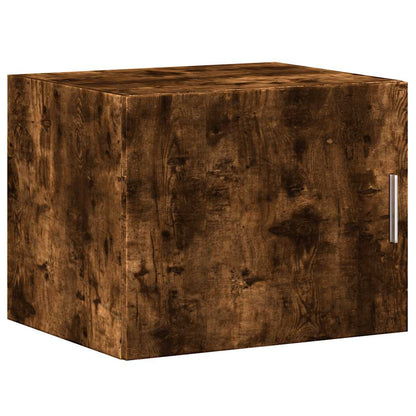 Opbergkast Smal 50X42,5X225 Cm Bewerkt Hout Kleur