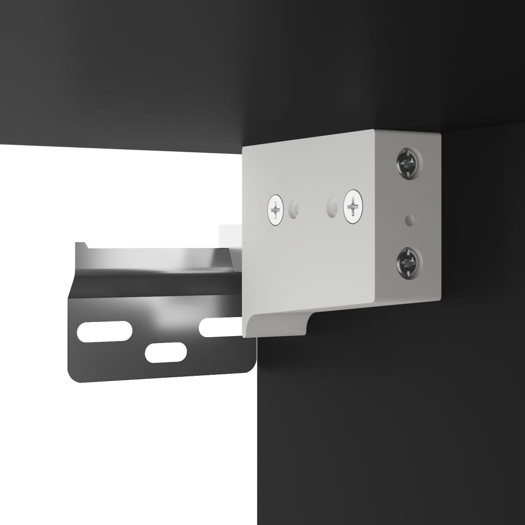 Opbergkast 80X42,5X225 Cm Bewerkt Hout