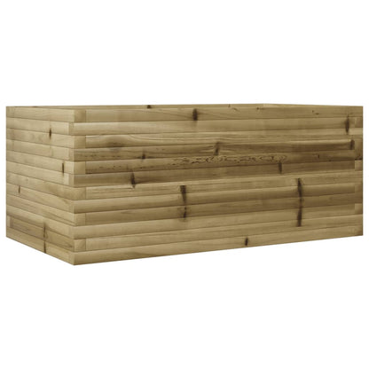 Plantenbak 110X60X45,5 Cm Geïmpregneerd Grenenhout Naturel Geïmpregneerd