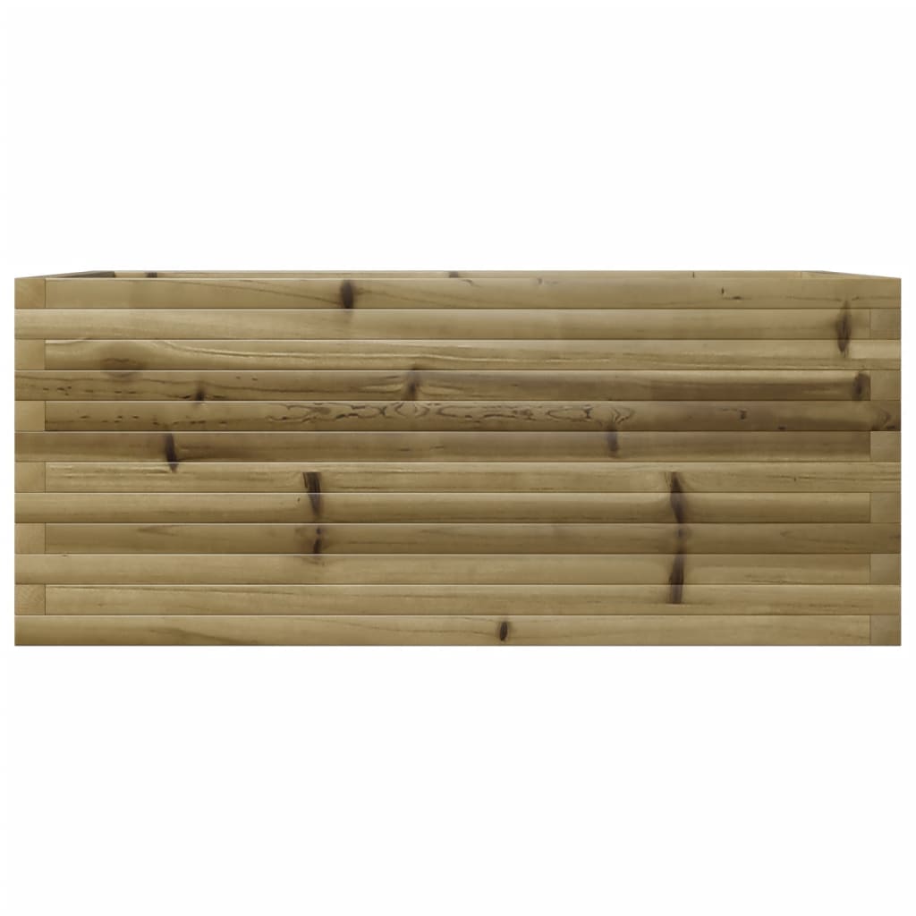 Plantenbak 110X60X45,5 Cm Geïmpregneerd Grenenhout Naturel Geïmpregneerd