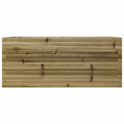 Plantenbak 110X60X45,5 Cm Geïmpregneerd Grenenhout Naturel Geïmpregneerd