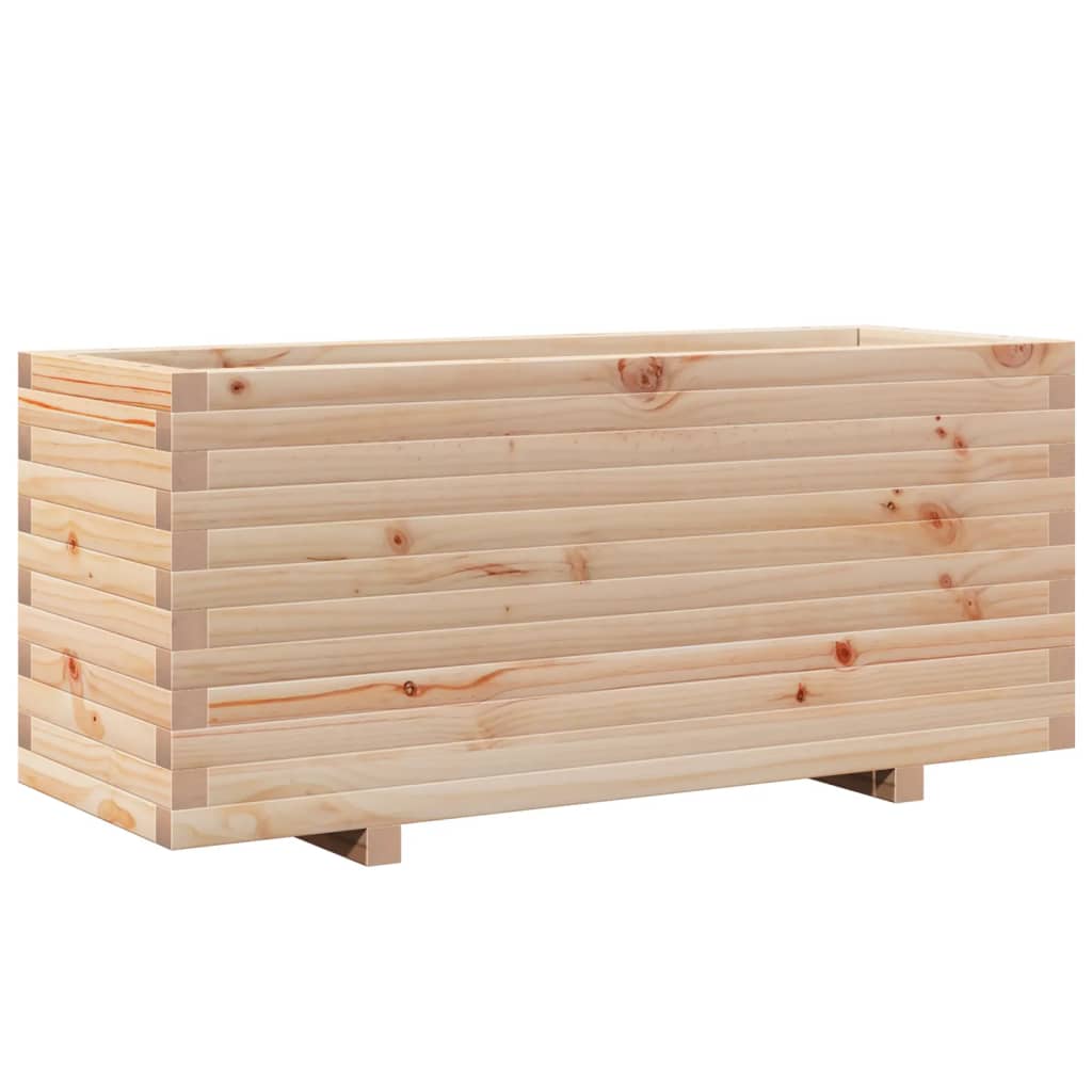 Plantenbak 110X40X49,5 Cm Massief Grenenhout