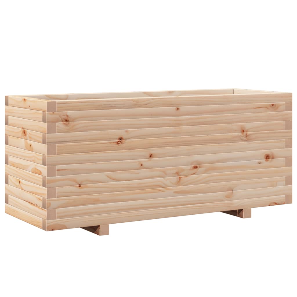 Plantenbak 110X40X49,5 Cm Massief Grenenhout