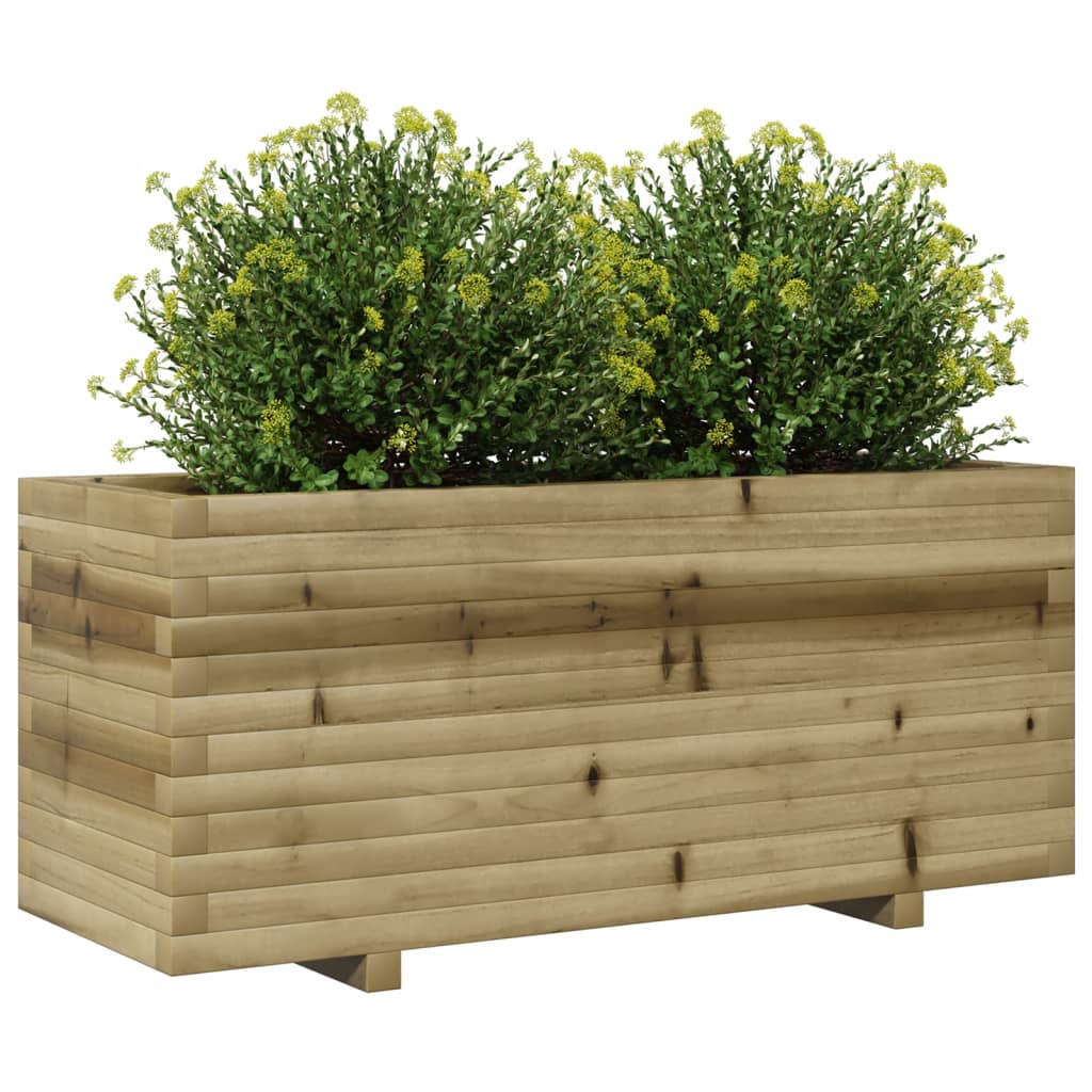 Plantenbak 110X40X49,5 Cm Geïmpregneerd Grenenhout