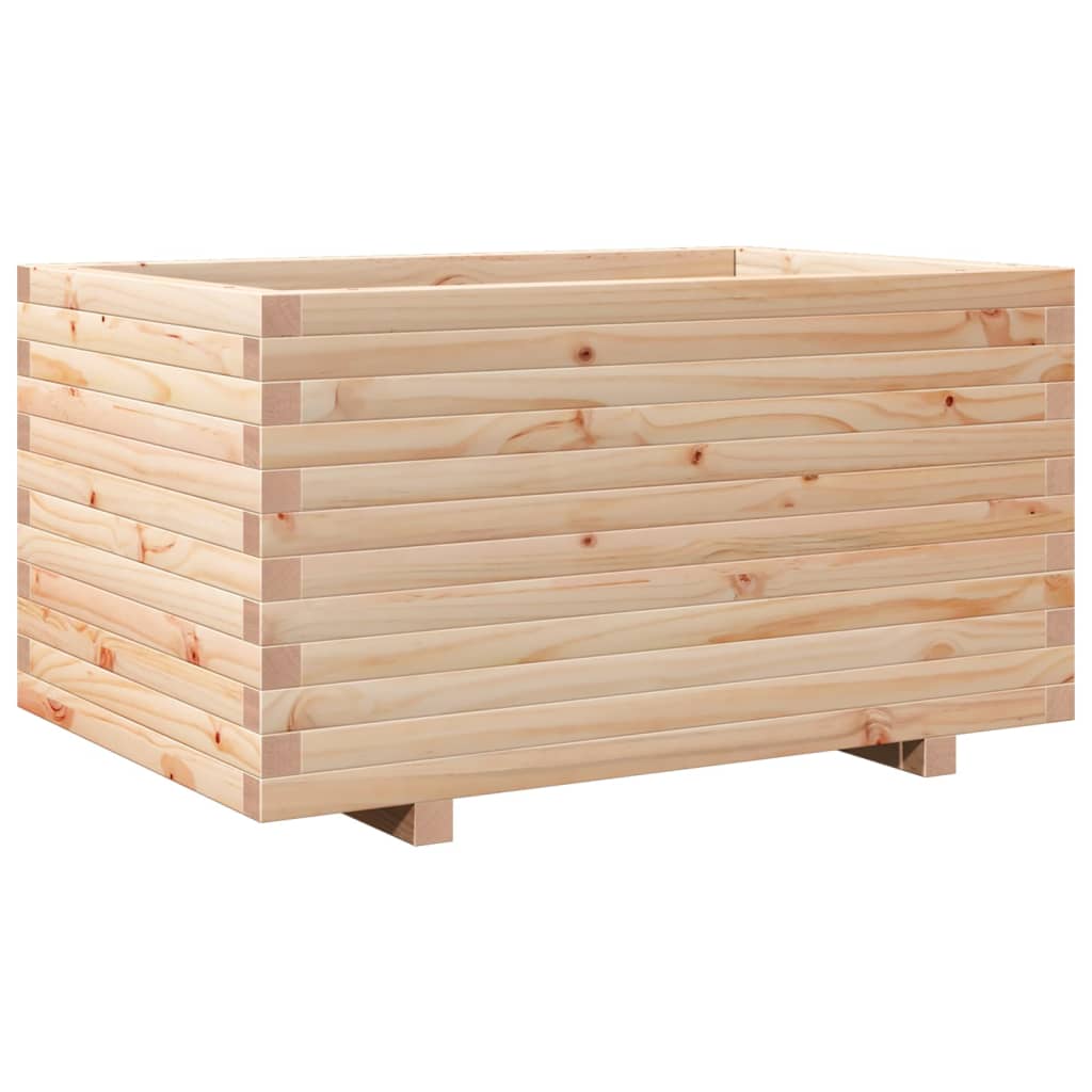 Plantenbak 90X60X49,5 Cm Massief Grenenhout