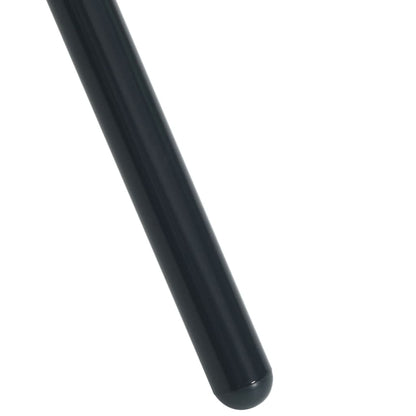 5-Delige Tuinset Stapelbaar Gepoedercoat Staal Antracietkleurig