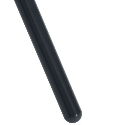 3-Delige Tuinset Stapelbaar Gepoedercoat Staal Antracietkleur