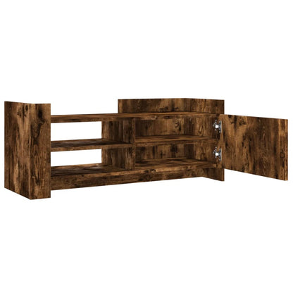 Tv-Meubel 100X35X40 Cm Bewerkt Hout Kleurig