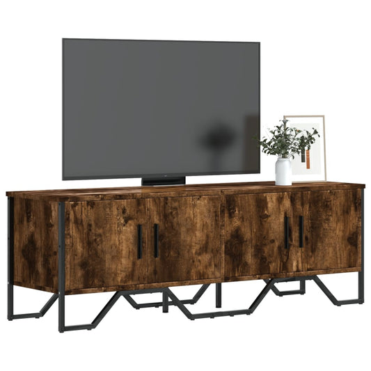 Tv-Meubel 122X34X41 Cm Bewerkt Hout Kleurig