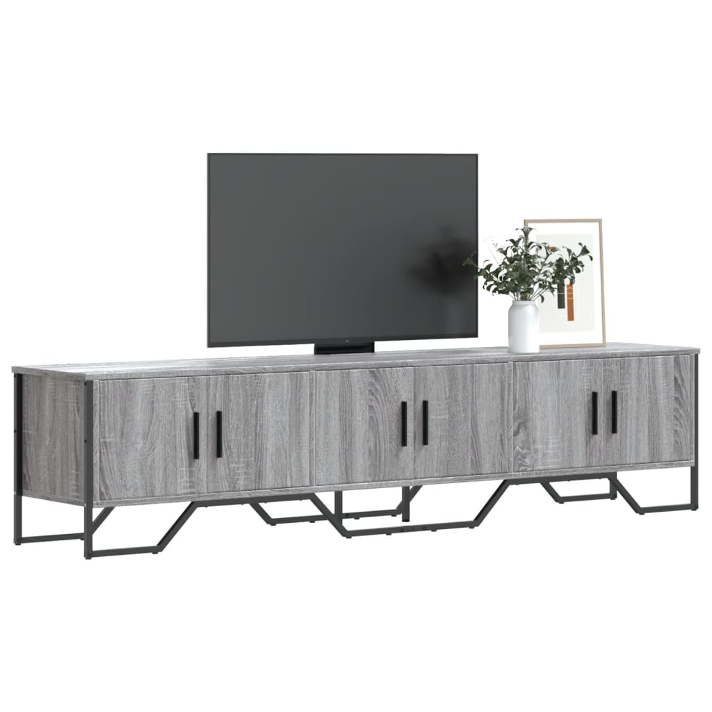 Tv-Meubel 180X34X41 Cm Bewerkt Hout