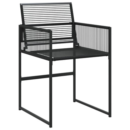 Tuinset Poly Rattan Zwart