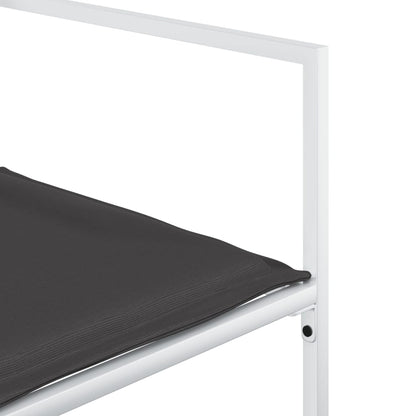 9-Delige Tuinset Met Kussens Textileen Wit