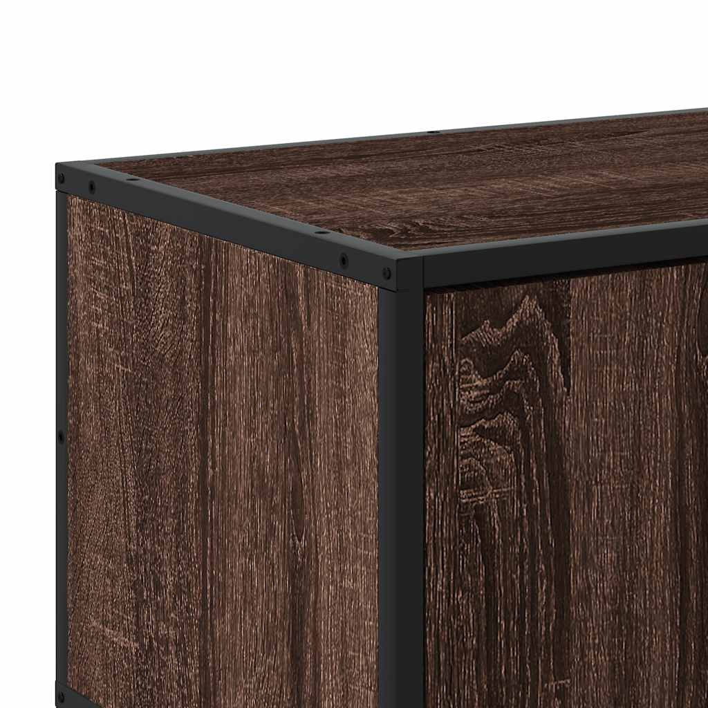 Tv-Meubel 80X34,5X40 Cm Bewerkt Hout Metaal