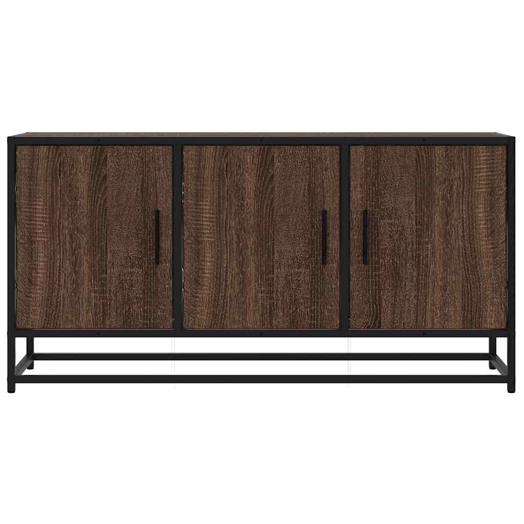 Tv-Meubel 100X35X50 Cm Bewerkt Hout Metaal