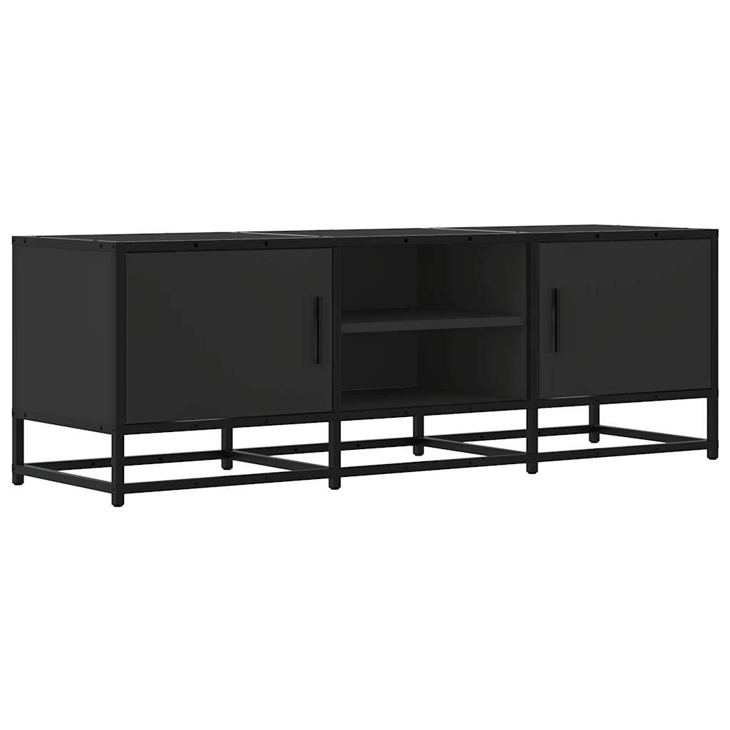 Tv-Meubel 120X35X41 Cm Bewerkt Hout En Metaal