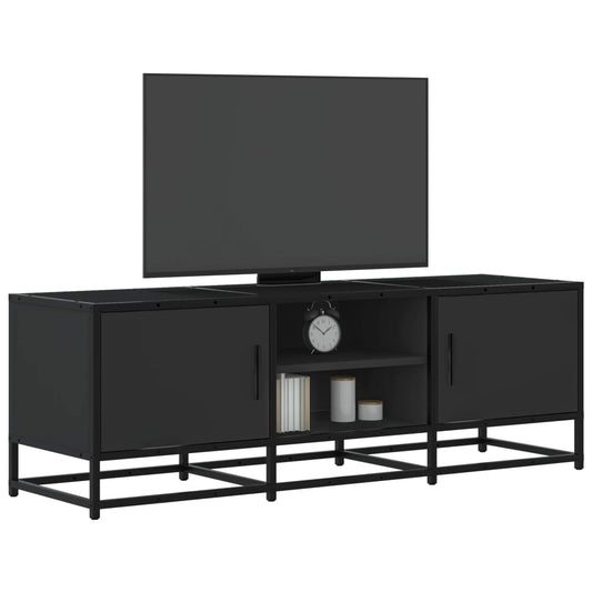 Tv-Meubel 120X35X41 Cm Bewerkt Hout En Metaal