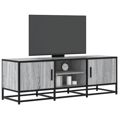 Tv-Meubel 120X35X41 Cm Bewerkt Hout En Metaal