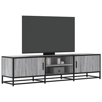 Tv-Meubel 120X35X41 Cm Bewerkt Hout En Metaal