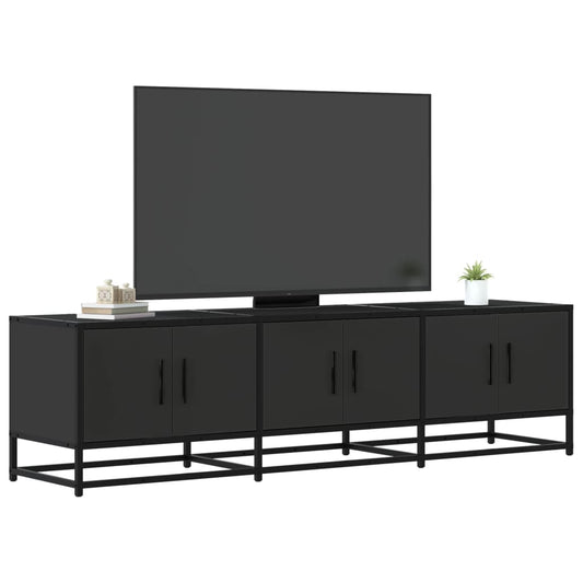 Tv-Meubel 150X35X41 Cm Bewerkt Hout En Metaal