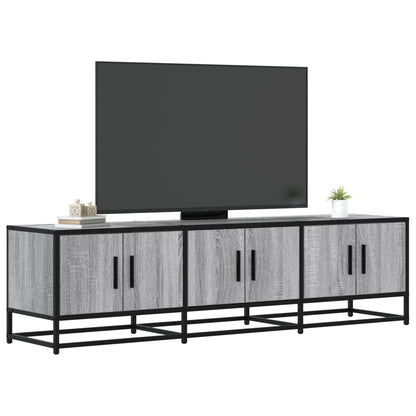 Tv-Meubel 150X35X41 Cm Bewerkt Hout En Metaal