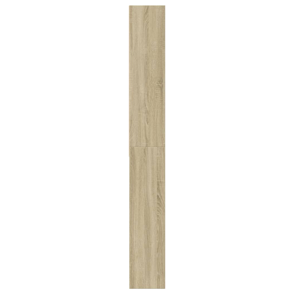 Wasmachinekast 64X24X190 Cm Bewerkt Hout En Kleurig