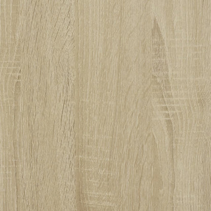 Badkamerspiegelkast 64,5X20X66,5 Cm Bewerkt Hout Sonoma Eiken