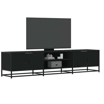 Tv-Meubel 120X35X41 Cm Bewerkt Hout En Metaal