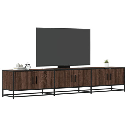 Tv-Meubel 150X35X41 Cm Bewerkt Hout En Metaal