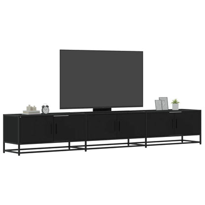 Tv-Meubel 150X35X41 Cm Bewerkt Hout En Metaal