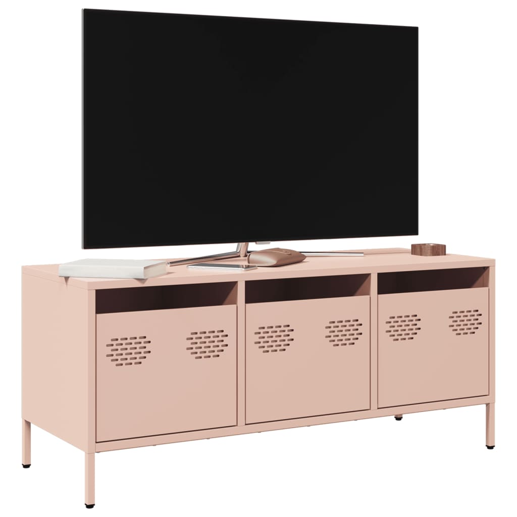 Tv-Meubel 68X39X43,5 Cm Koudgewalst Staal